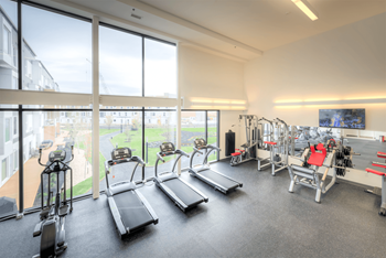 2500 Sqft fitness facility